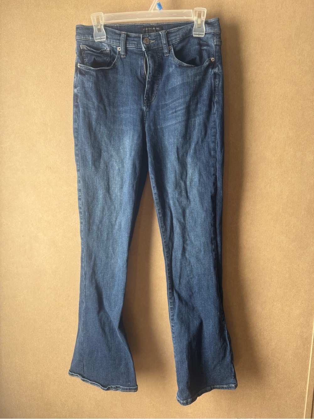 Lucky Brand Women's Medium Blue Flare Jeans